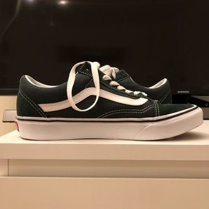 Women’s Size 10 Dark Green Old Skool Vans